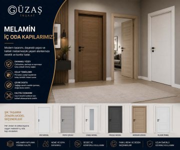 Melamin İç Oda Kapıları