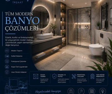Tüm Modern Banyo Çözümleri